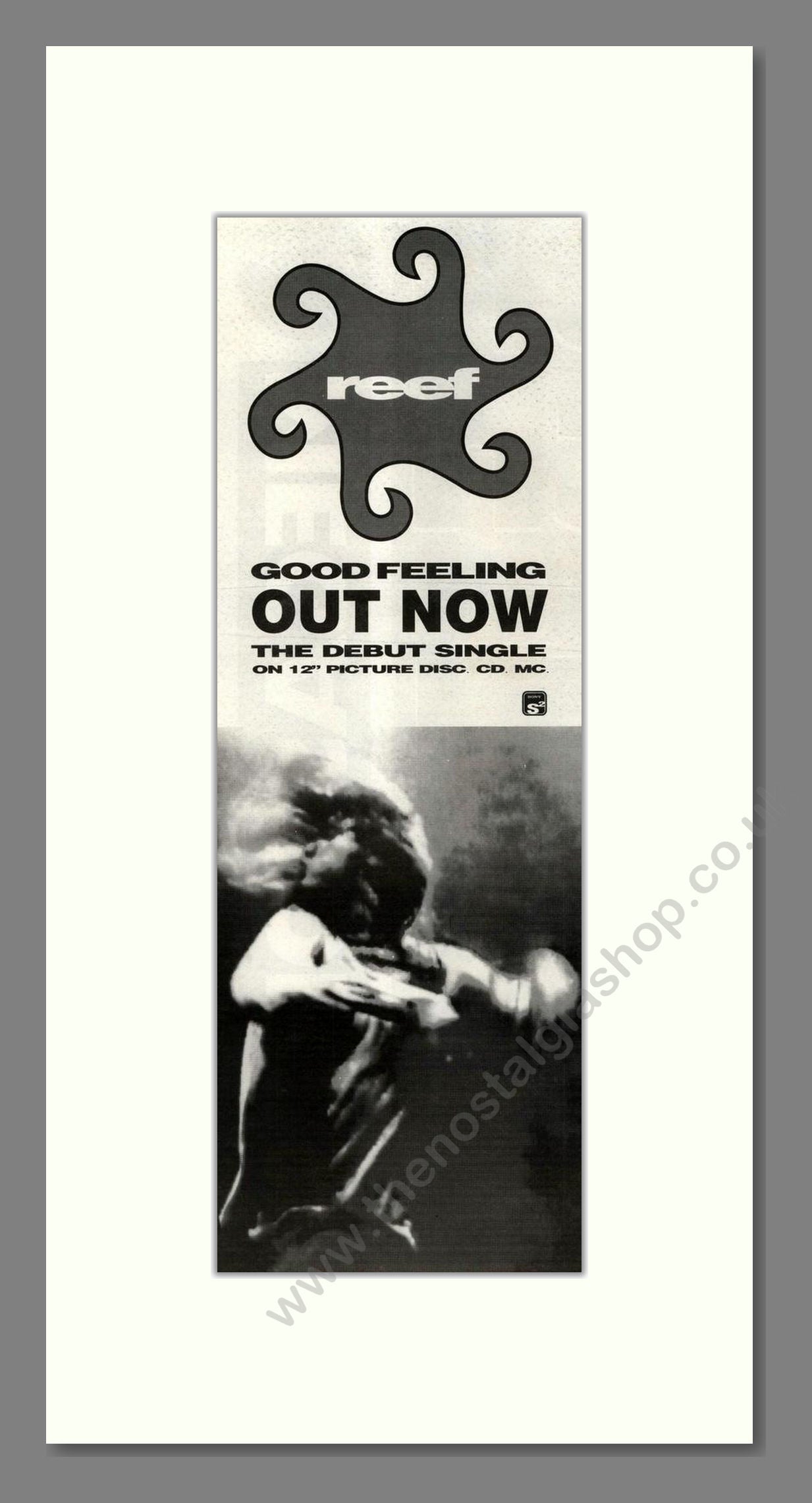 Reef - Good Feeling. Vintage Advert 1995 (ref AD201724)