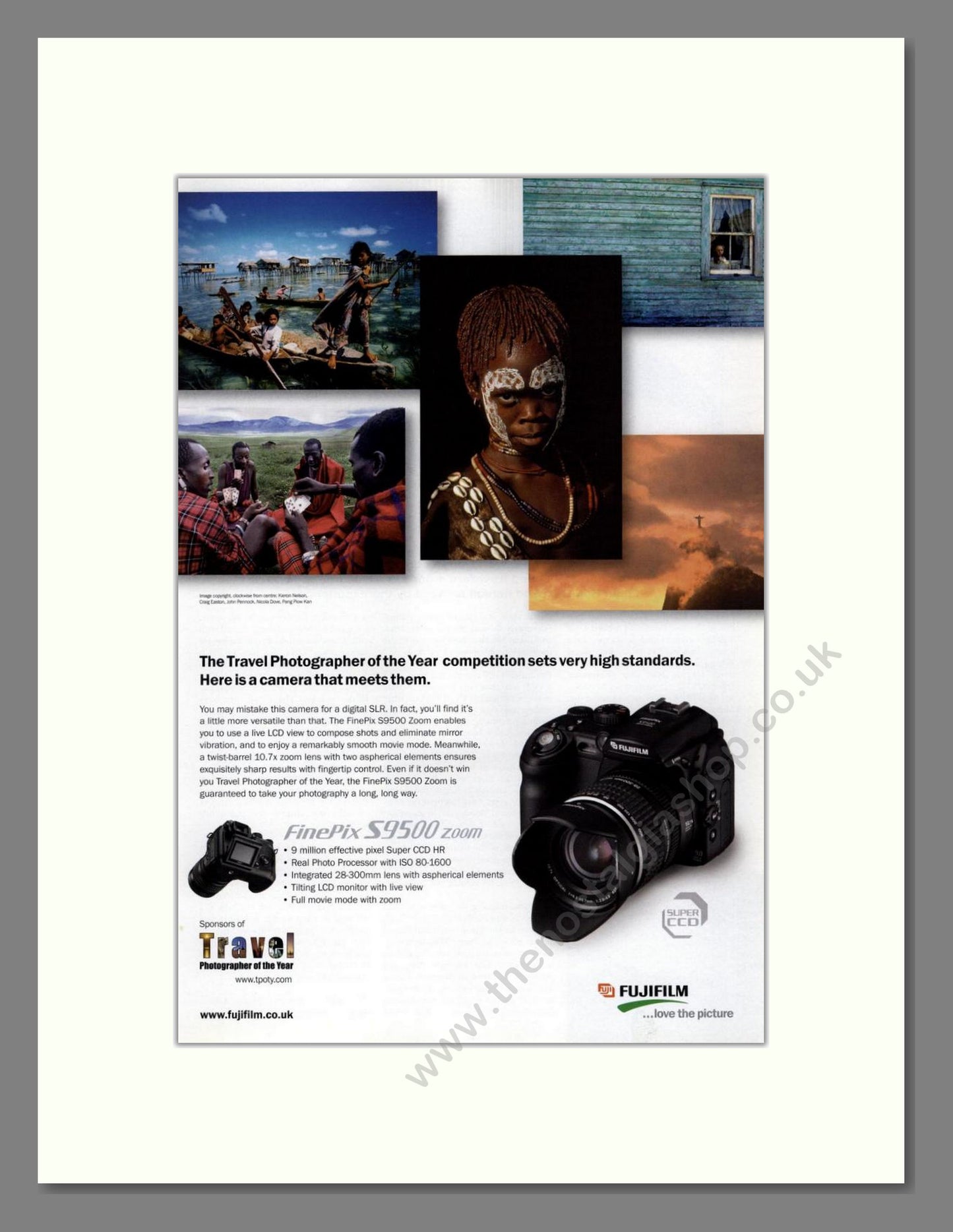 Fujifilm - Finepix S9500. Vintage Advert 2005 (ref AD68250)