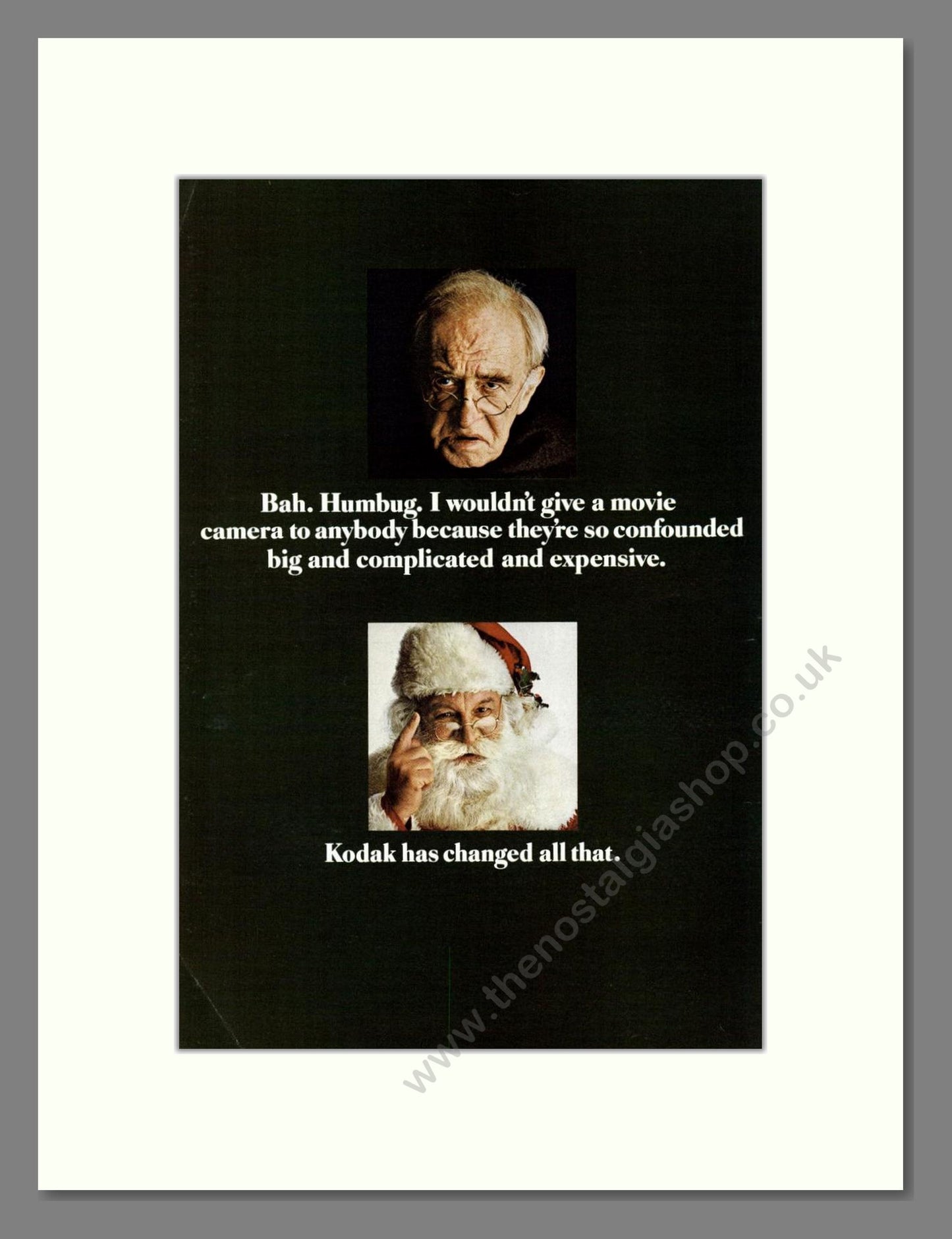 Kodak - Movie Cameras (Double Advert). Vintage Advert 1967 (ref AD68307)