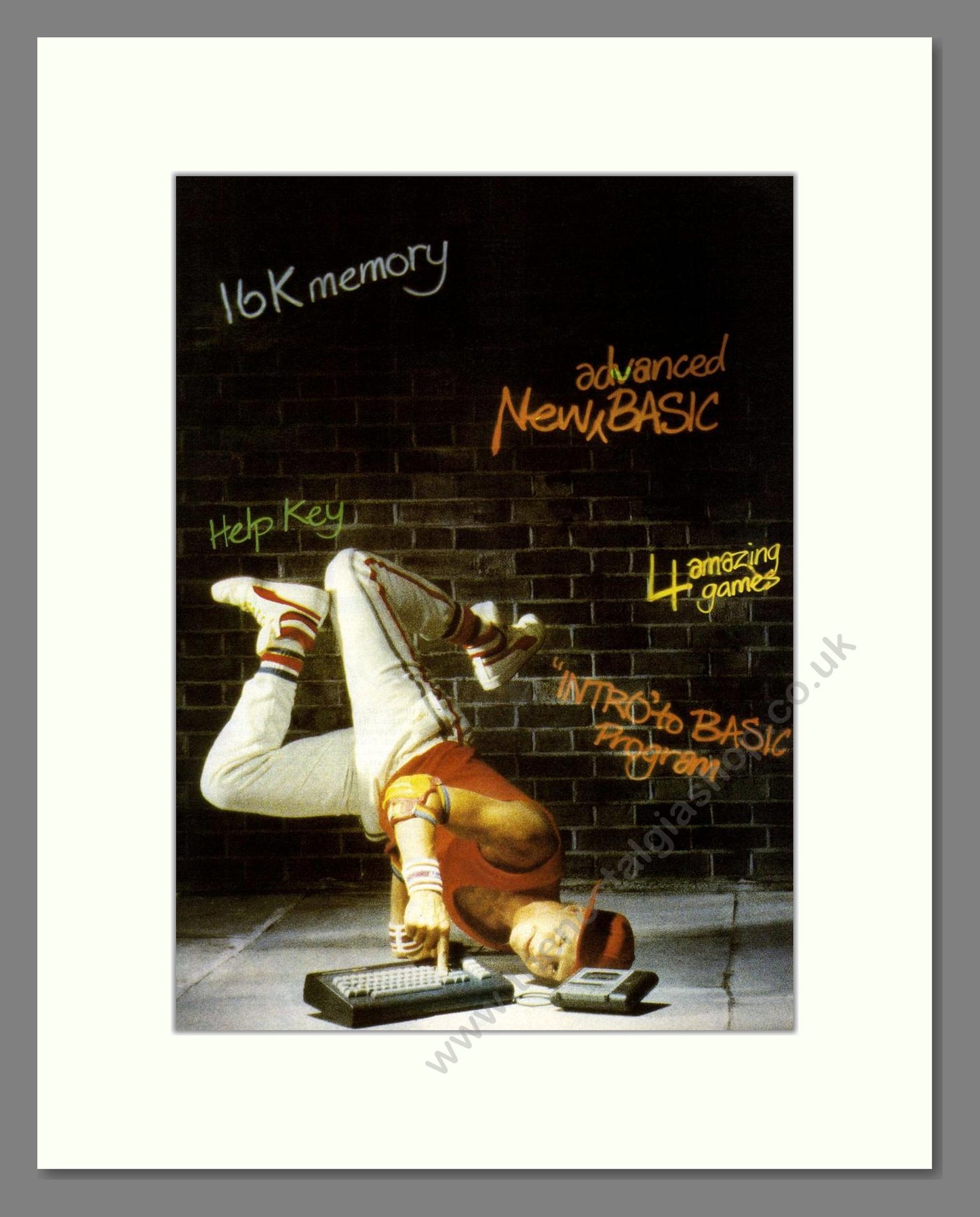 Commodore - 16k Starter Pack (Double Advert). Vintage Advert 1984 (ref AD68716)