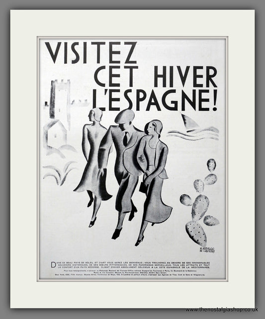 Spain. Original French Advert 1930 (ref AD301408)