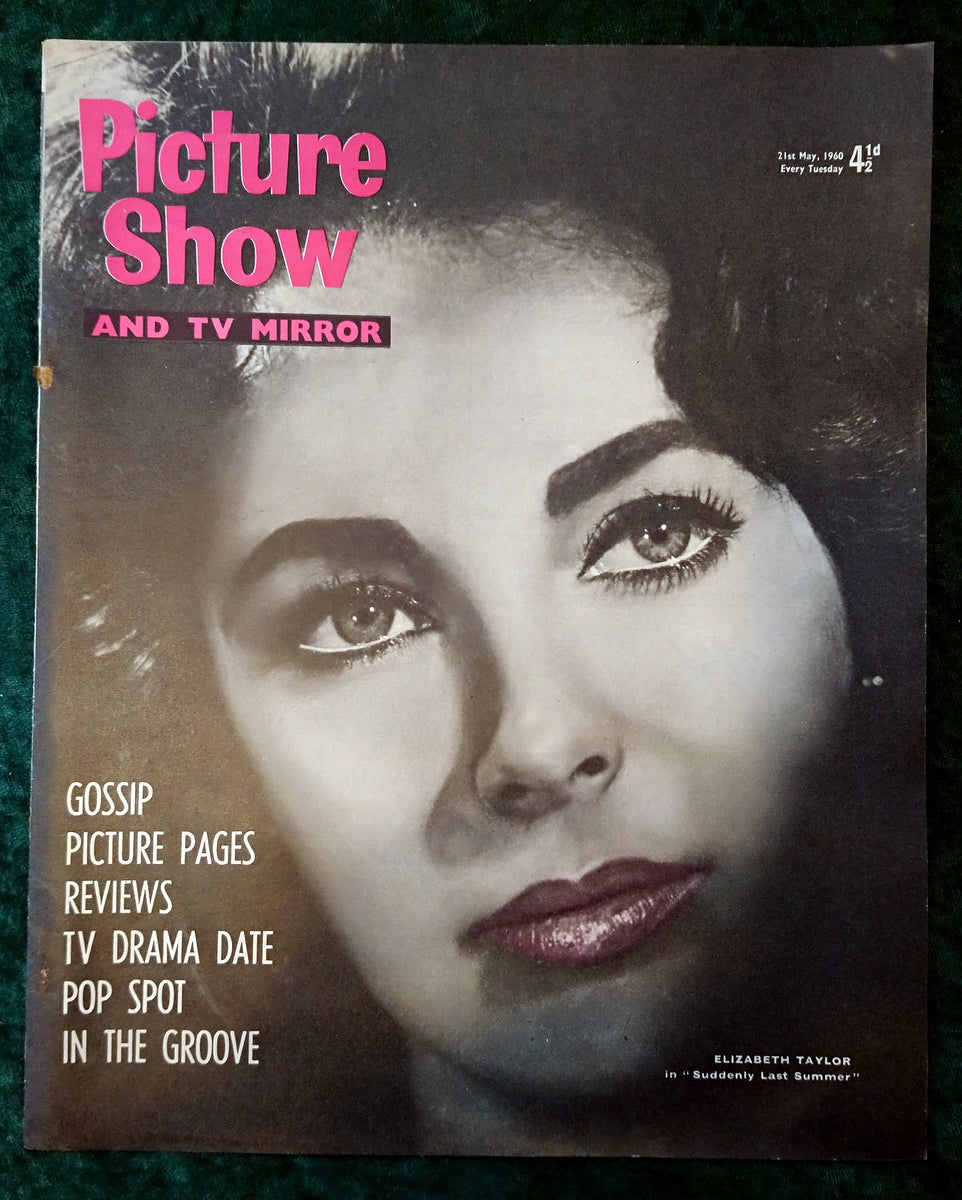 Picture Show Magazine. May 21st 1960. Elizabeth Taylor Cover. (LM091)