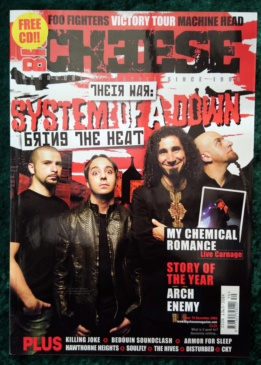Big Cheese Magazine. Issue 70 December 2005 (M536)