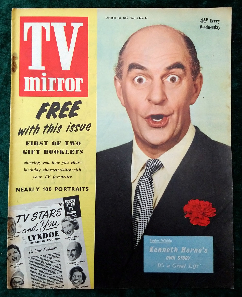 TV Mirror Magazine. Collection of 5 From 1955/56. (MC157)