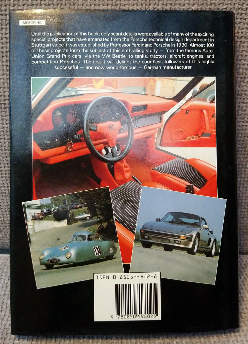 Porsche Specials by Lothar Boschen. (ref b158)
