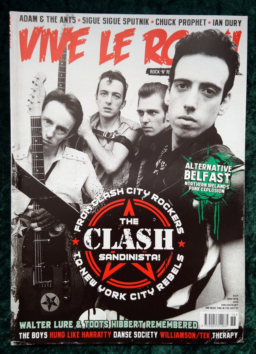 Vive Le Rock Magazine. 2020. Issue No.76 The Clash On the Cover. (M472)