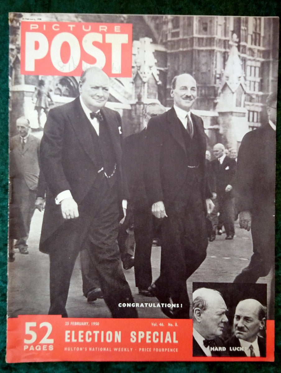 Picture Post Magazine February 25th 1950. Election Special. (LM014)