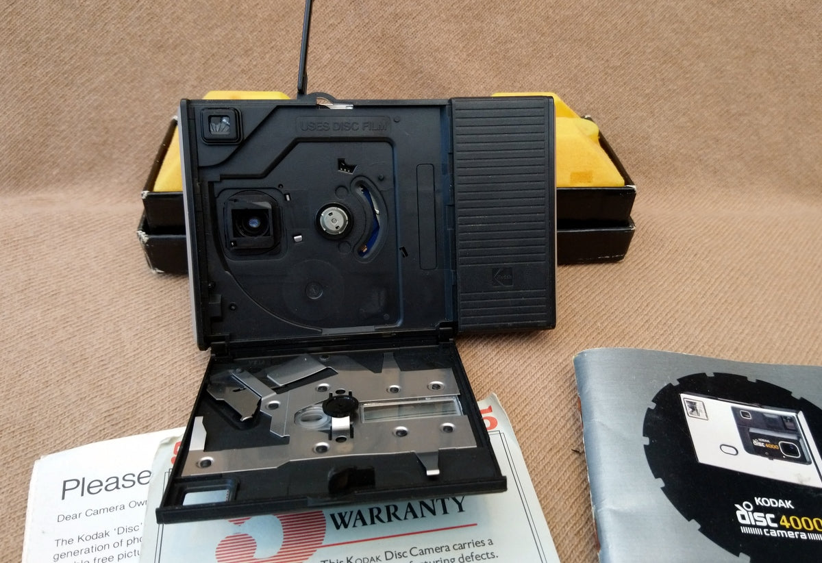 Kodak Disc 4000 Camera 1980's. (ref nos088F)