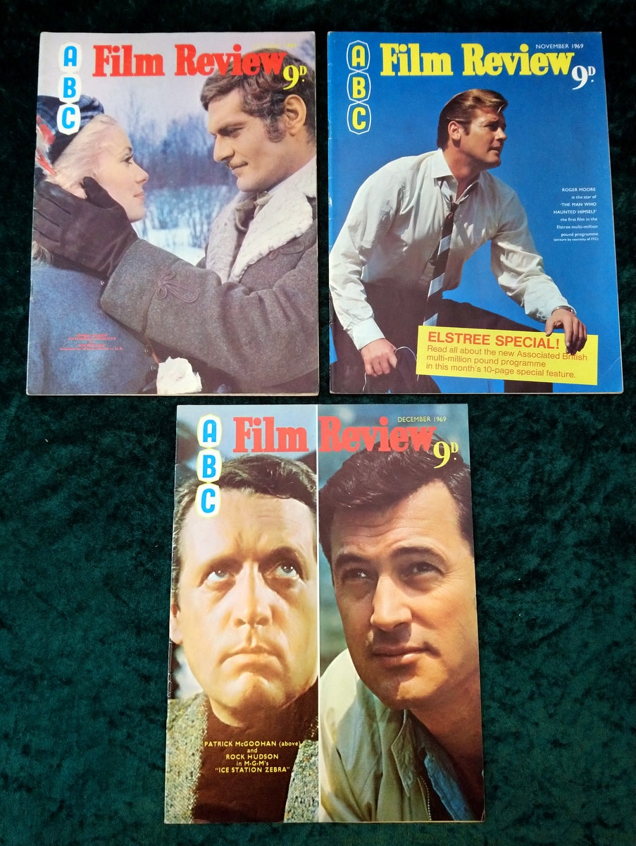 Film Review Magazines 1969. Full year. (MC116)
