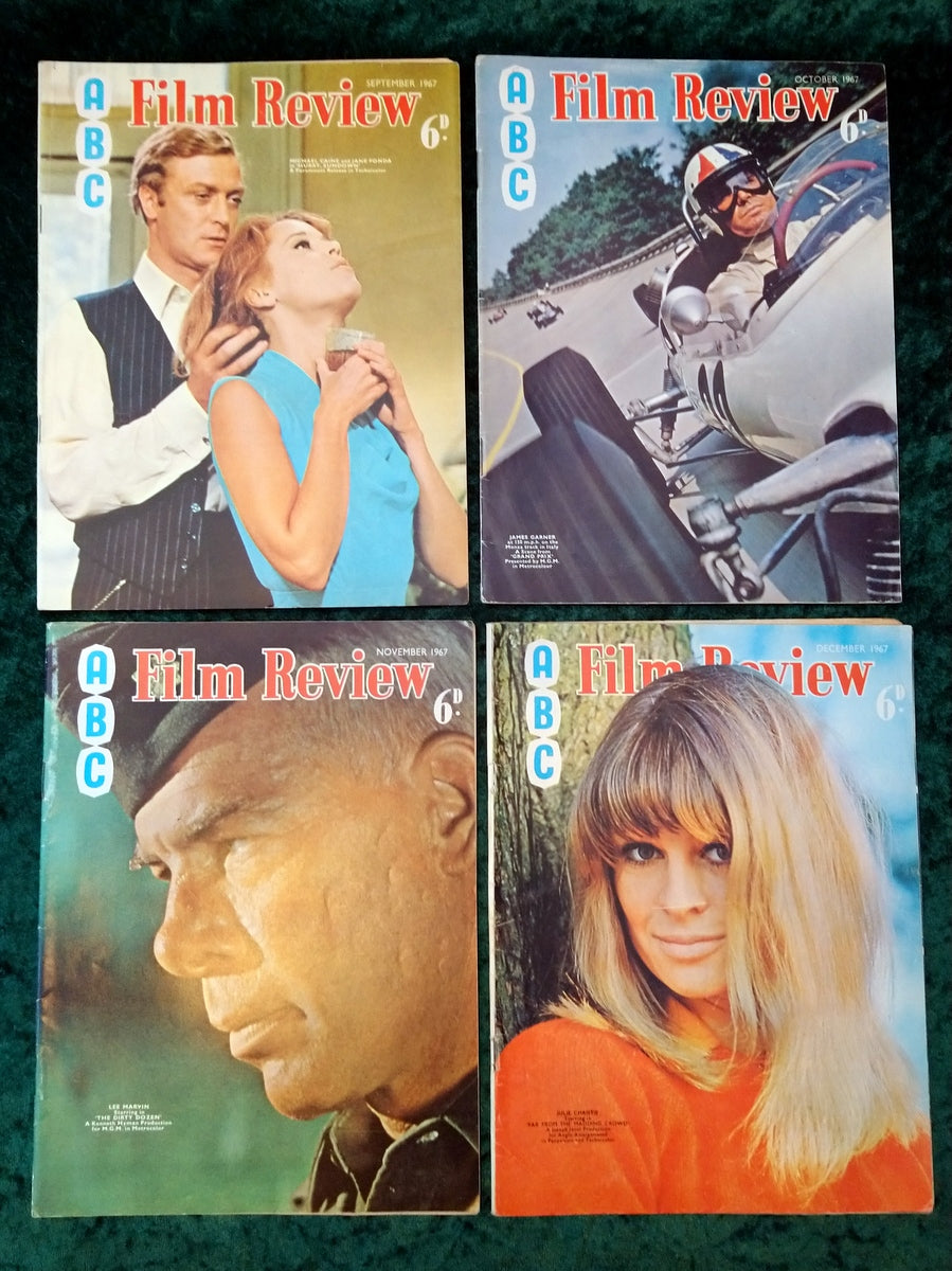 Film Review Magazines 1967. Full year 12 issues. (MC114)