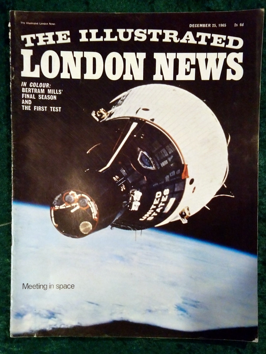 Illustrated London News December 25th 1965. Meeting In Space. (LM025)