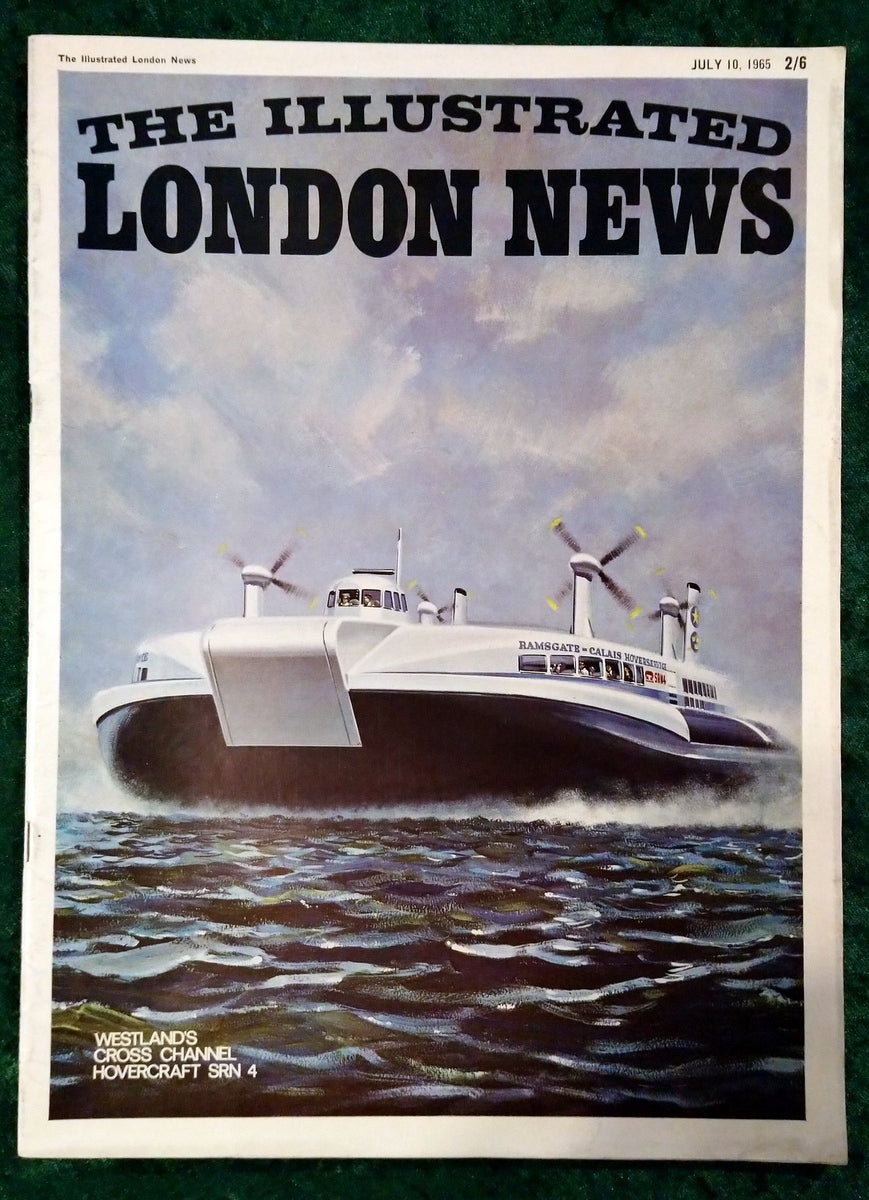 Illustrated London News July 10th 1965. Westland's Hovercraft. (LM021)