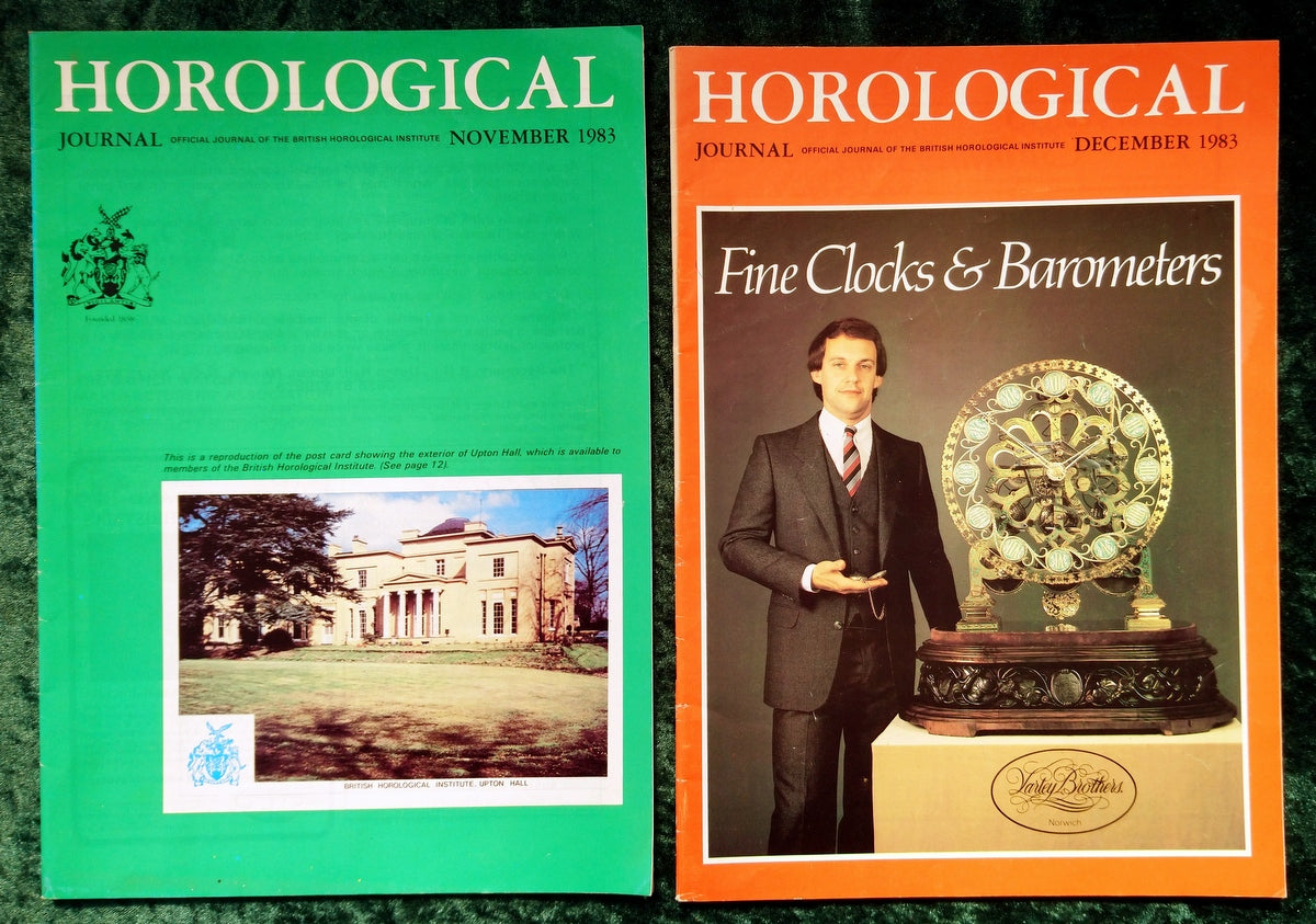The Horological Journal. Full Year 1983. (MC122)