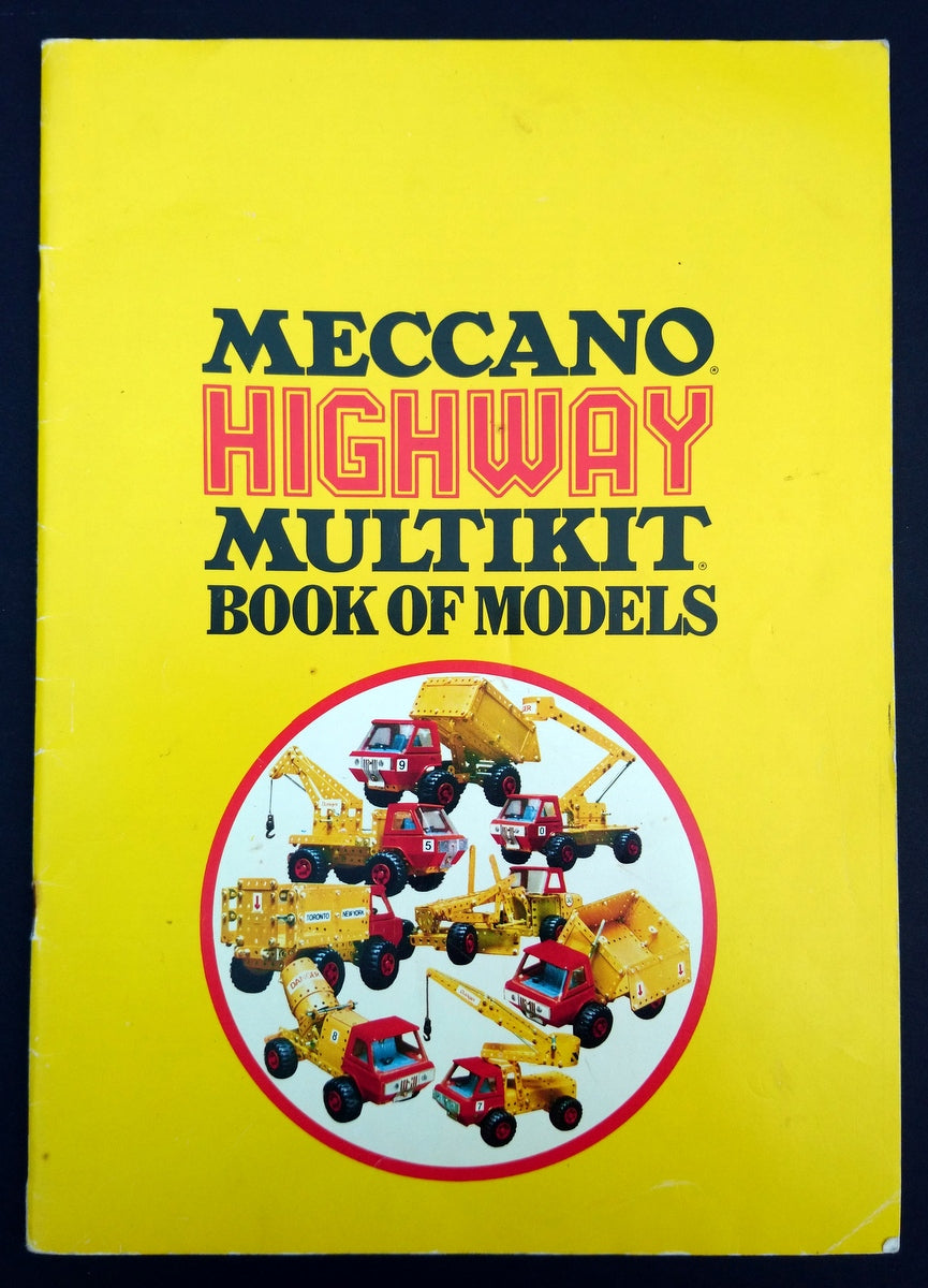 Meccano Highway Multikit Book of Models 1972. (M367)