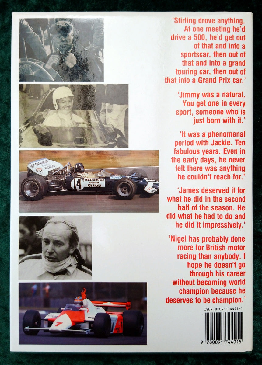 The British Racing Hero. From Moss to Mansell. (ref b226)