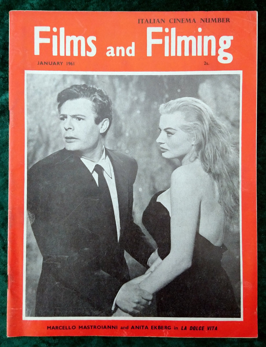 Films and Filming Magazine. Lot of 4 From 1961. (M398)