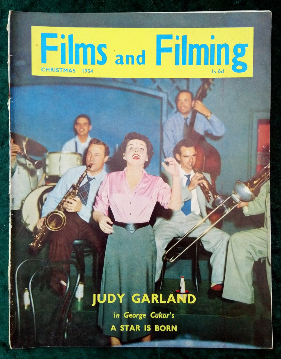 Films and Filming Magazine Christmas 1954 Judy Garland. (M431)