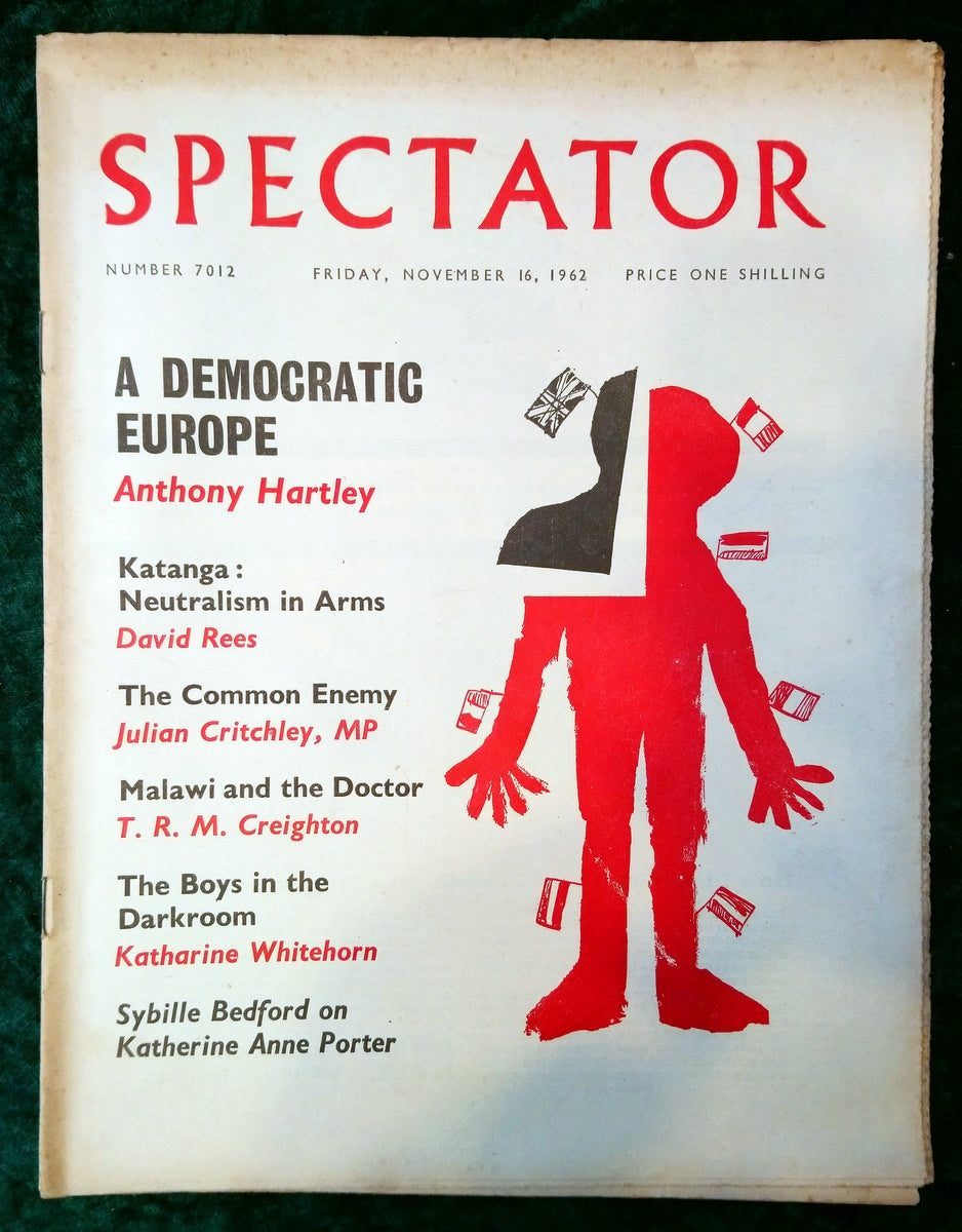 Spectator Magazine. November 16th 1962. (M420)