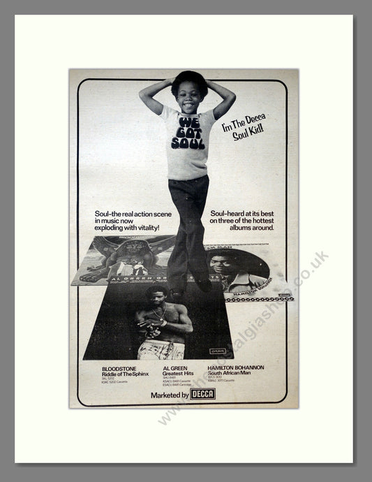 Various Artists - We Got Soul. Vintage Advert 1975 (ref AD18472)
