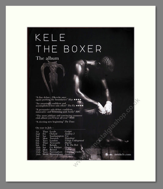 Kele - The Boxer. Vintage Advert 2010 (ref AD301996)