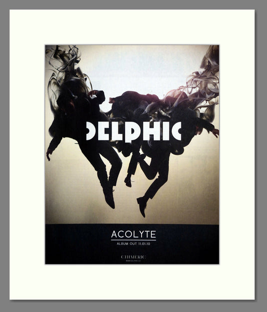 Delphic - Acolyte. Vintage Advert 2010 (ref AD302099)