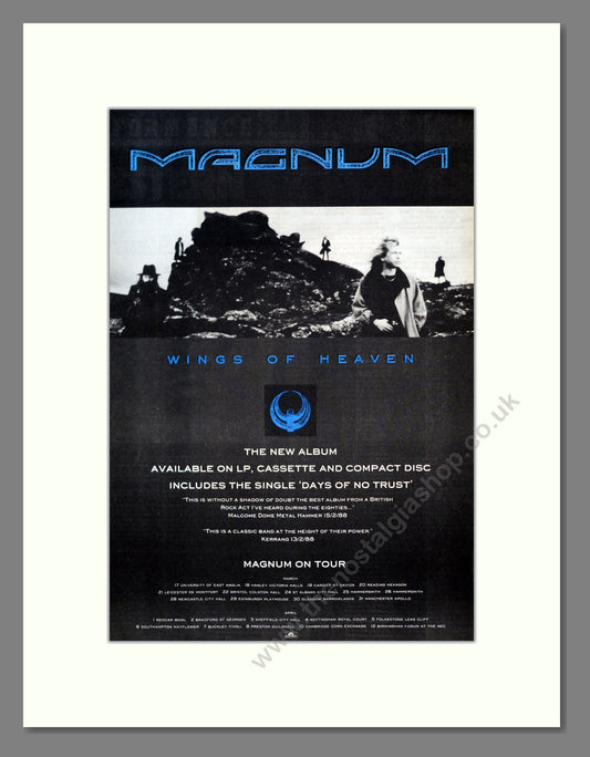 Magnum - Wings Of Heaven. Vintage Advert 1988 (ref AD18544)