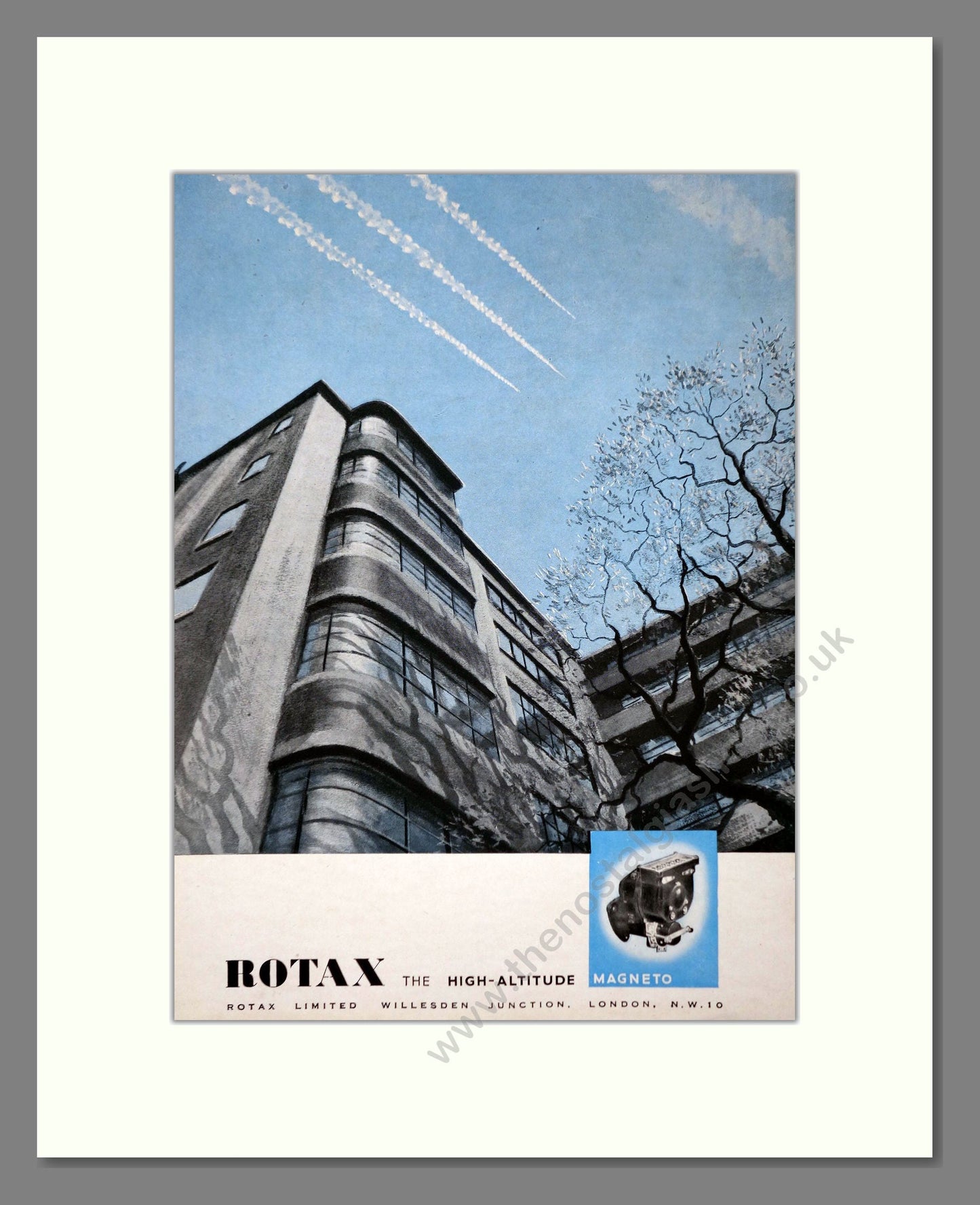 Rotax - High Altitude Magneto. Vintage Advert 1945 (ref AD62676)