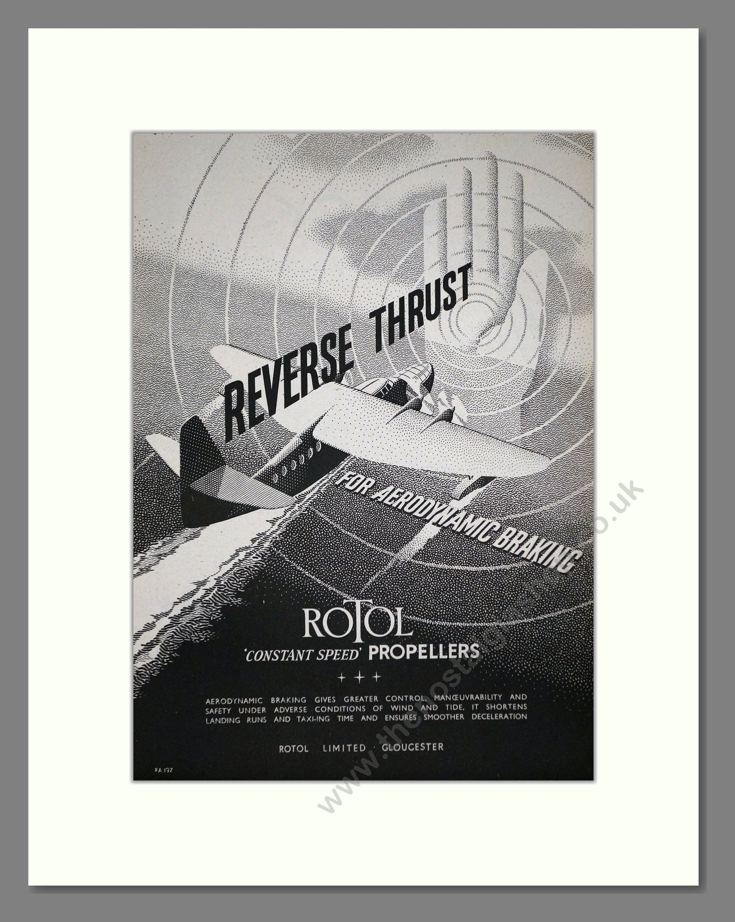 Rotol - Constant Speed Propellers. Vintage Advert 1945 (ref AD62698)