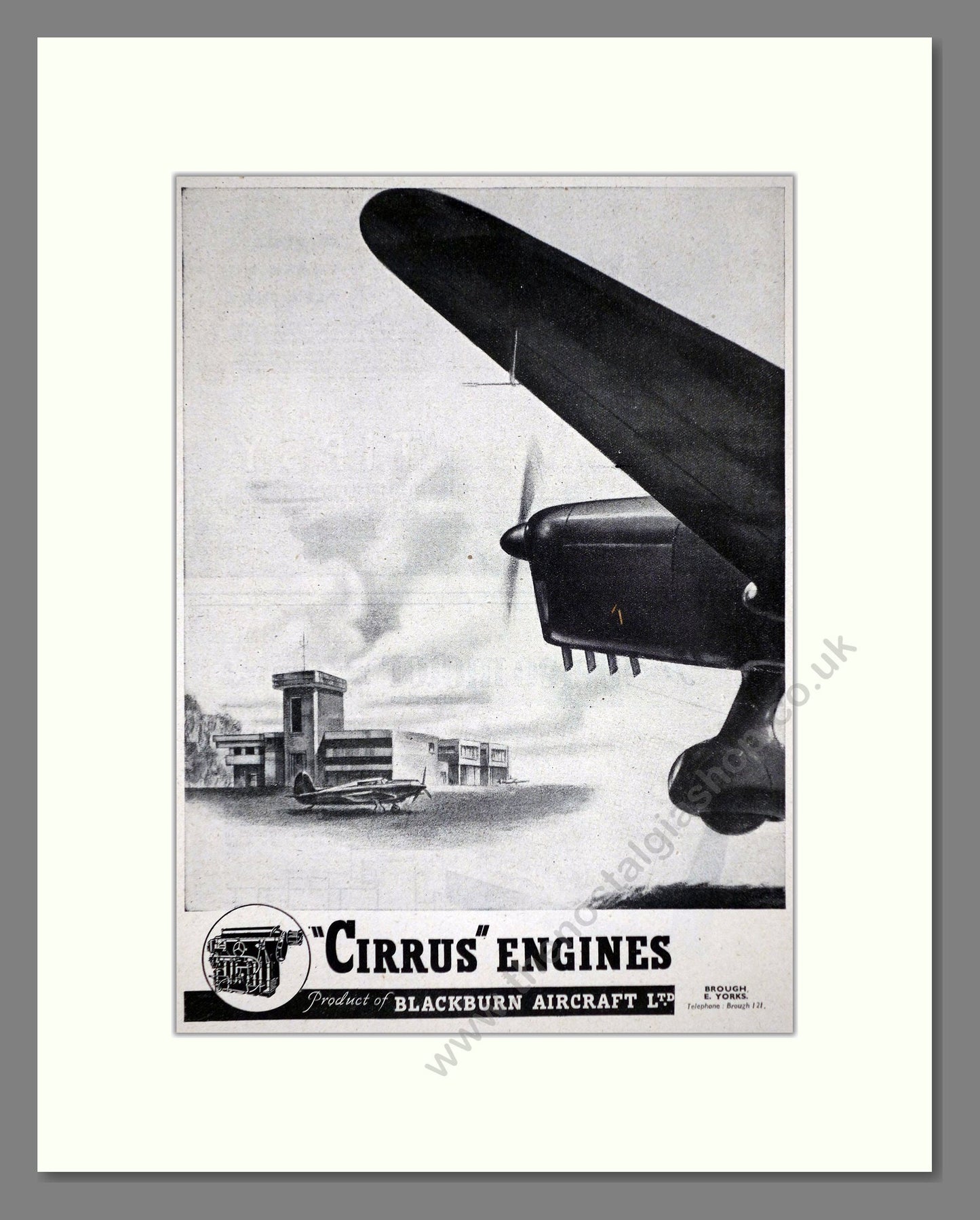 Cirrus - Engine. Vintage Advert 1945 (ref AD62704)