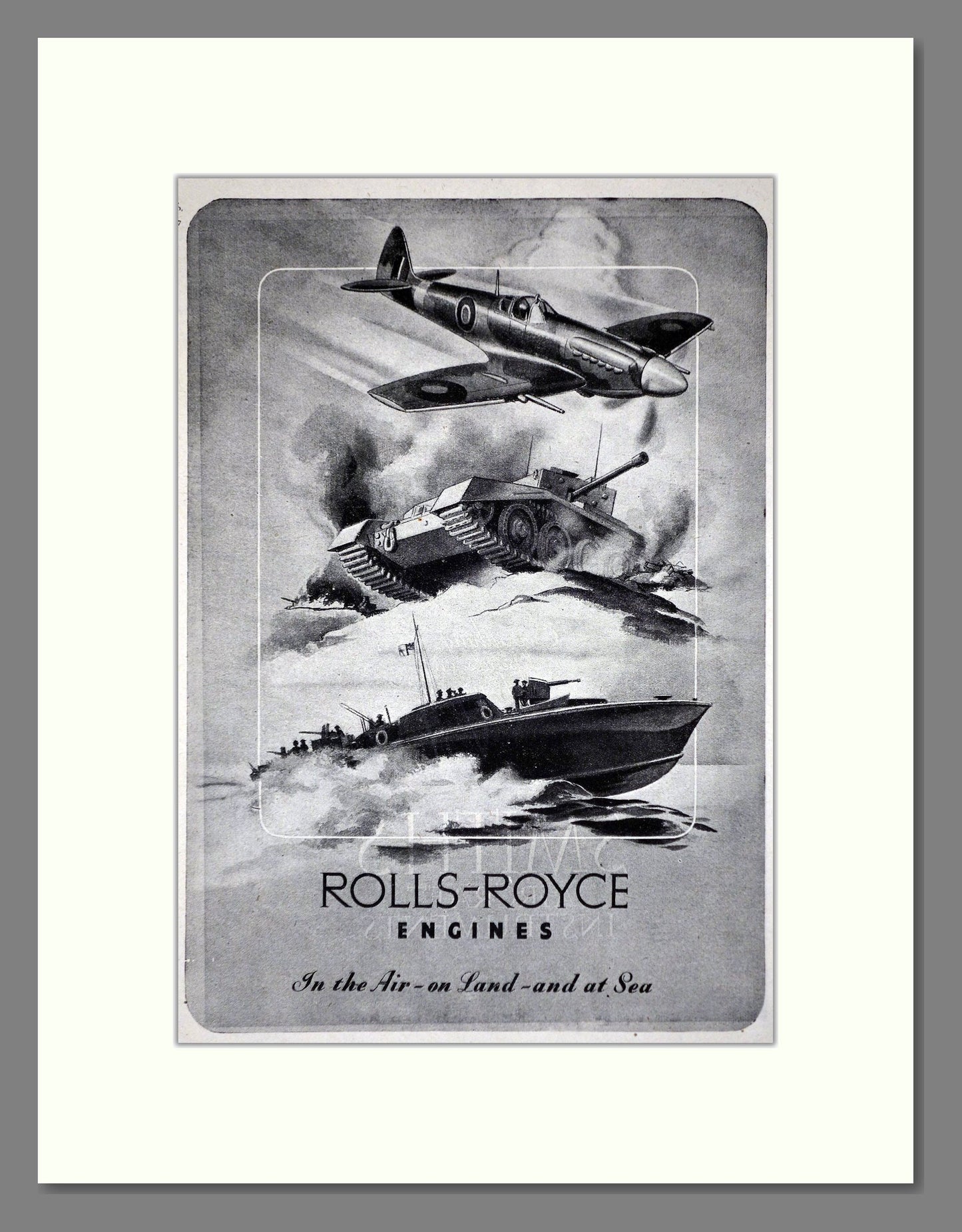 Rolls-Royce - Engines. Vintage Advert 1944 (ref AD62778)