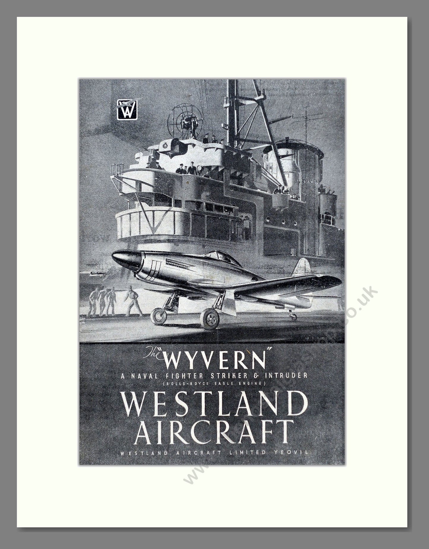 Westland - Wyvern. Vintage Advert 1947 (ref AD62986)