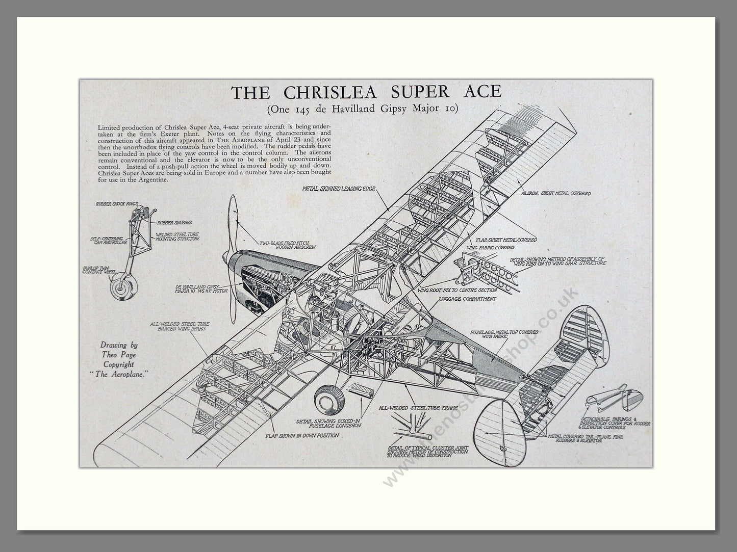 Chrislea - Super Ace. Vintage Advert 1948 (ref AD63054)