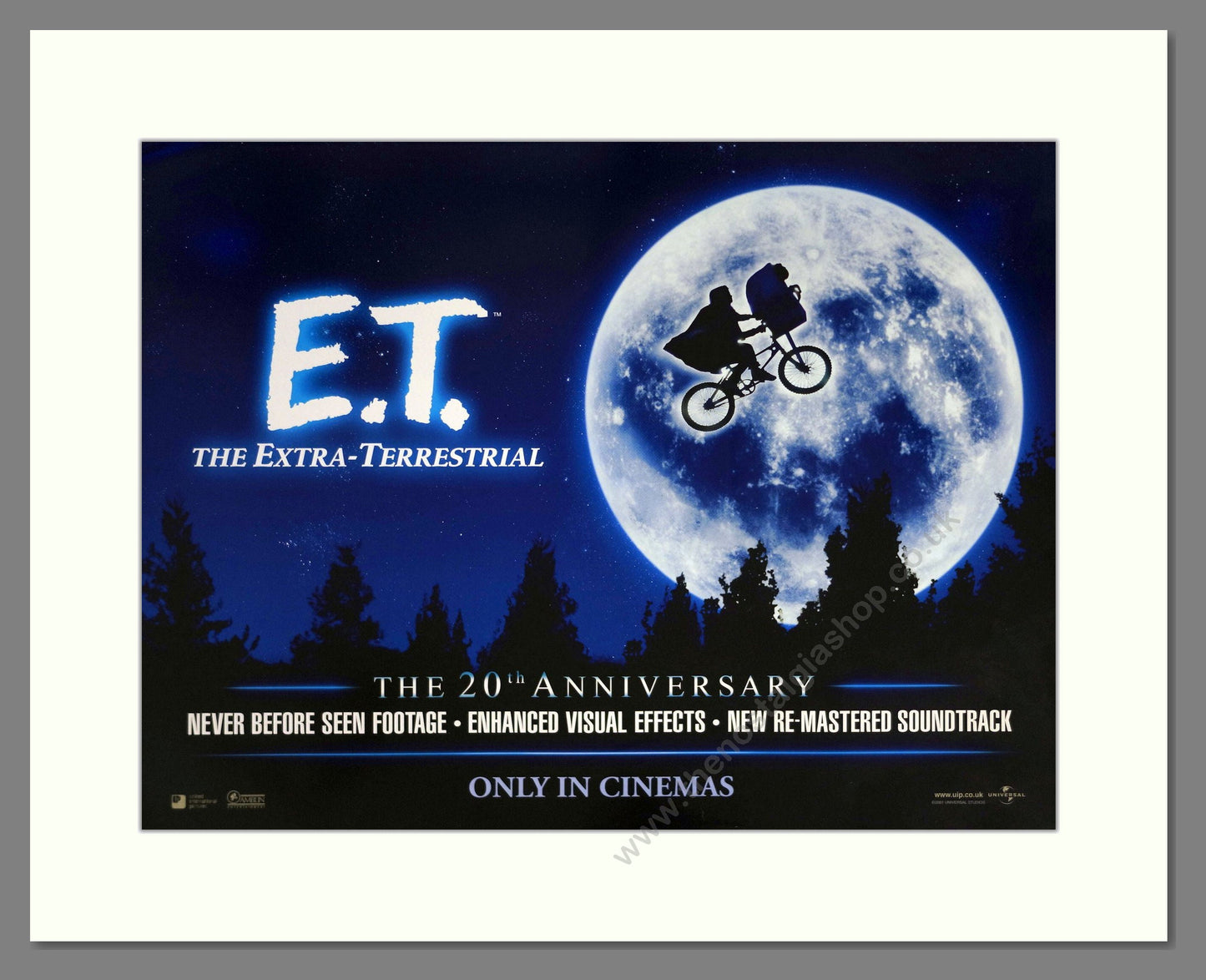 E.T. The Extra Terrestrial - Henry Thomas. Vintage Poster 2002 (ref AD18914)