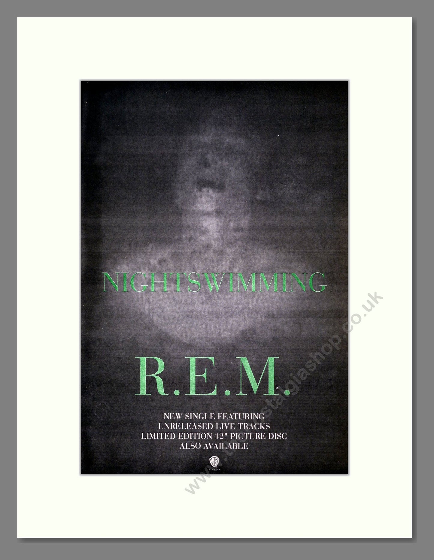 REM - Nightswimming. Vintage Advert 1993 (ref AD19200)