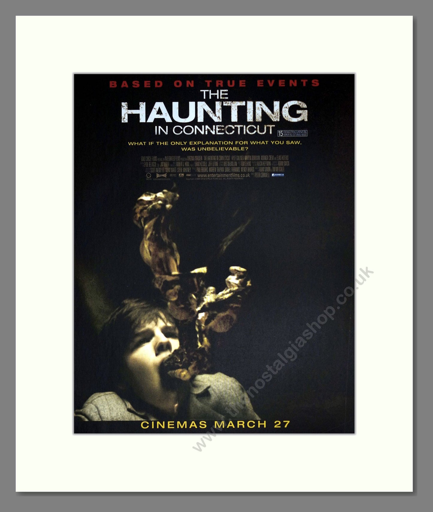 Haunting In Connecticut (The) - Based On True Events. Vintage Advert 2009 (ref AD302195)