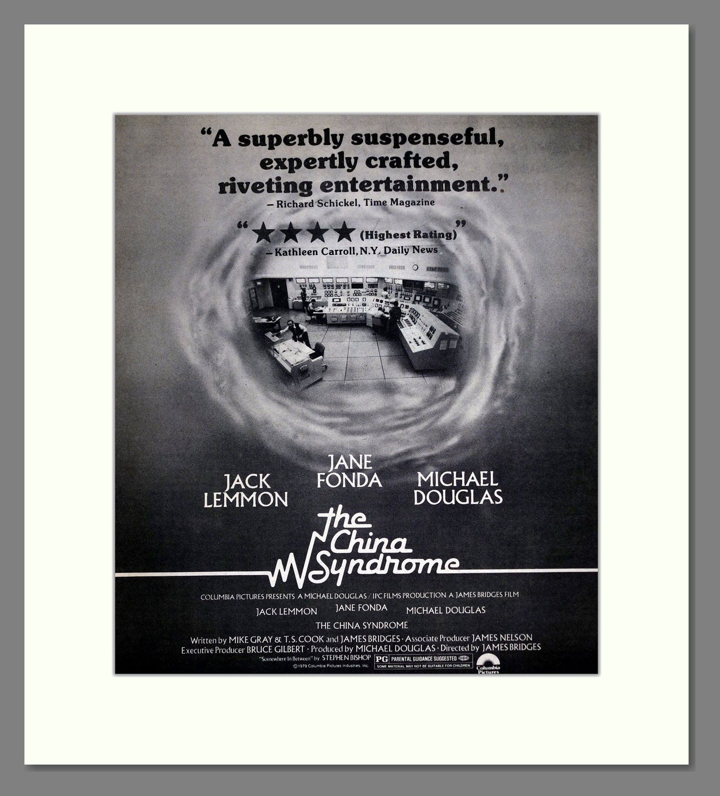 China Syndrome (The) - Jane Fonda. Vintage Advert 1979 (ref AD302286)