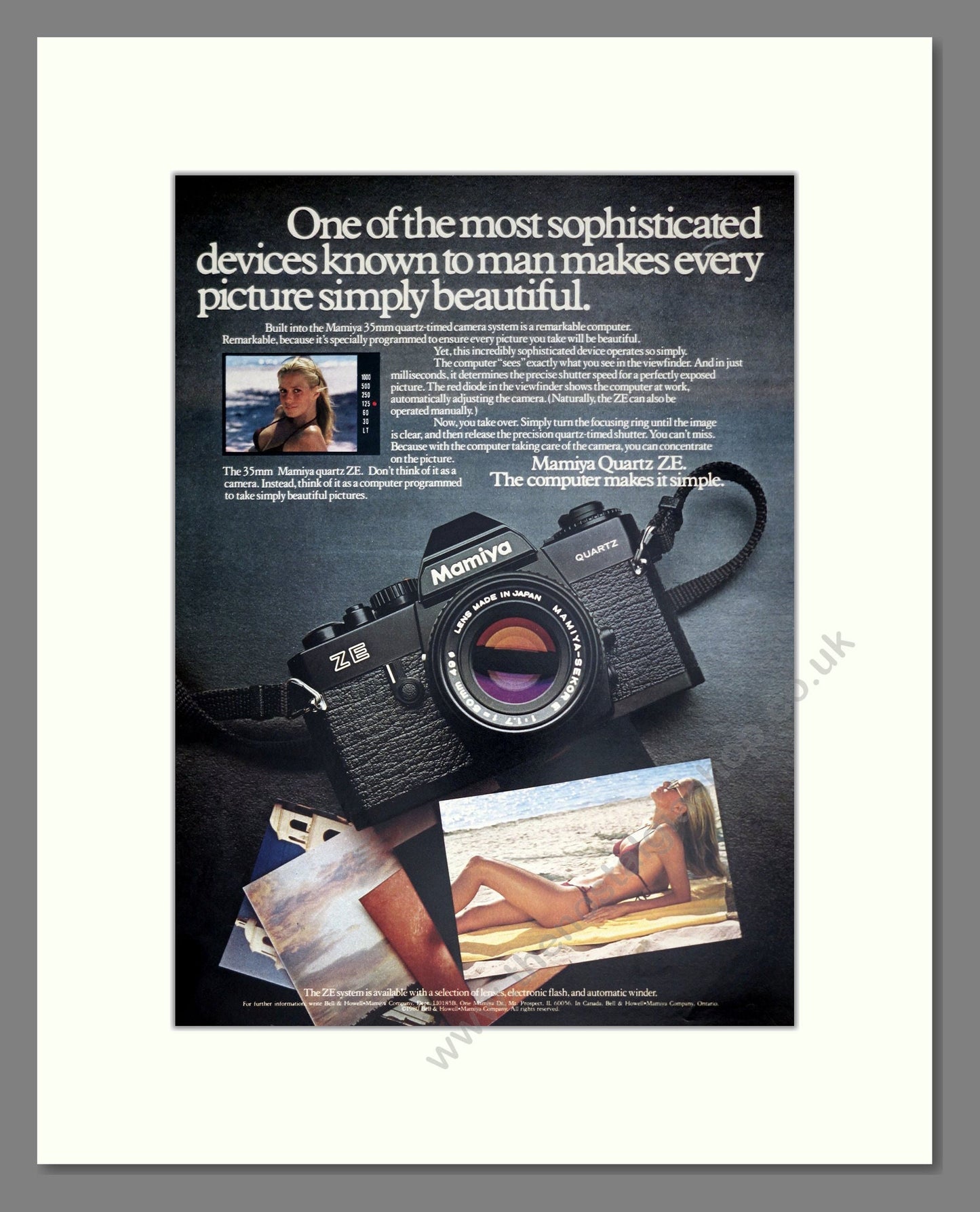 Mamilya - Quartz ZE. Vintage Advert 1981 (ref AD303124)