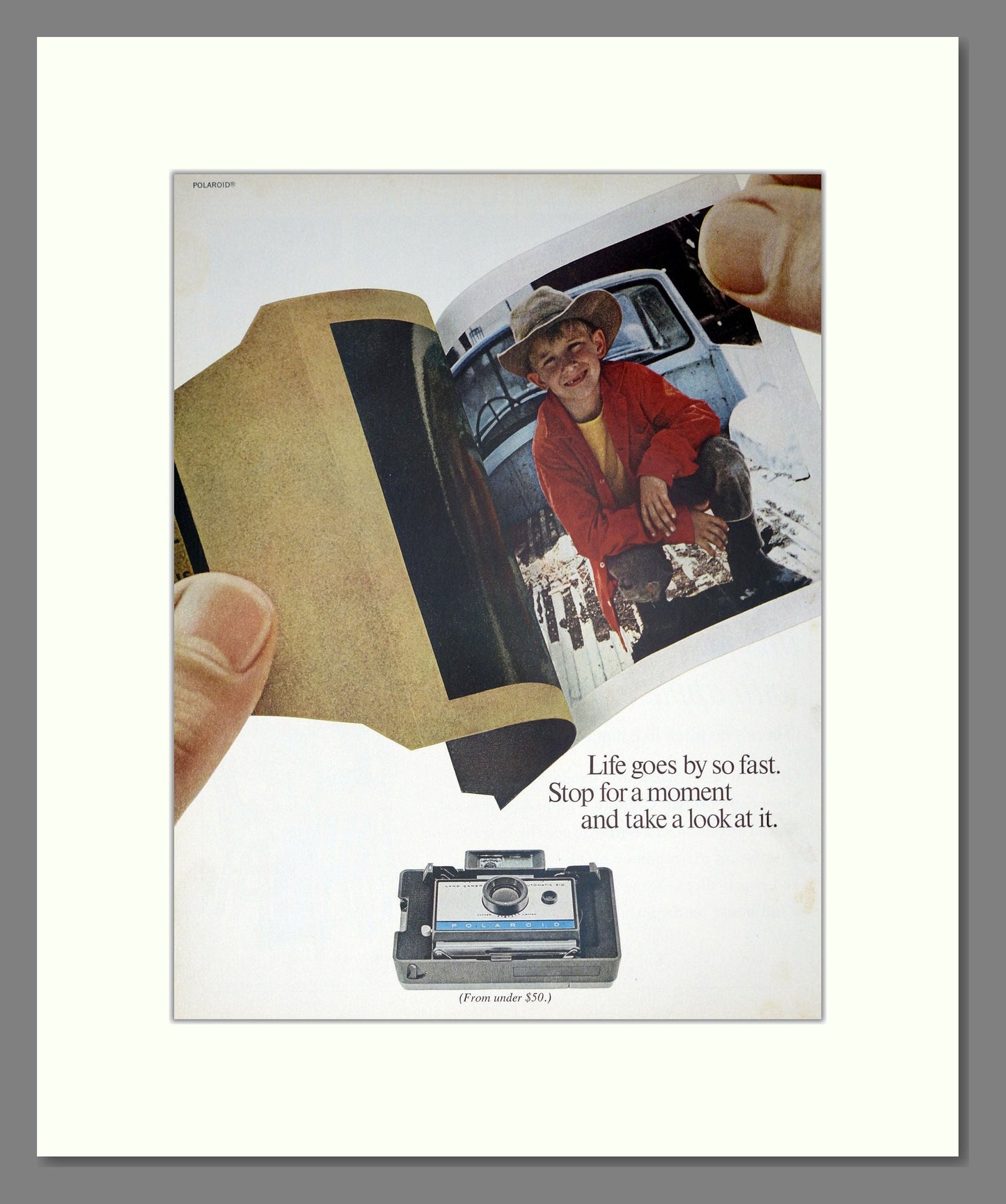 Polaroid - Land Camera. Vintage Advert 1967 (ref AD303142)