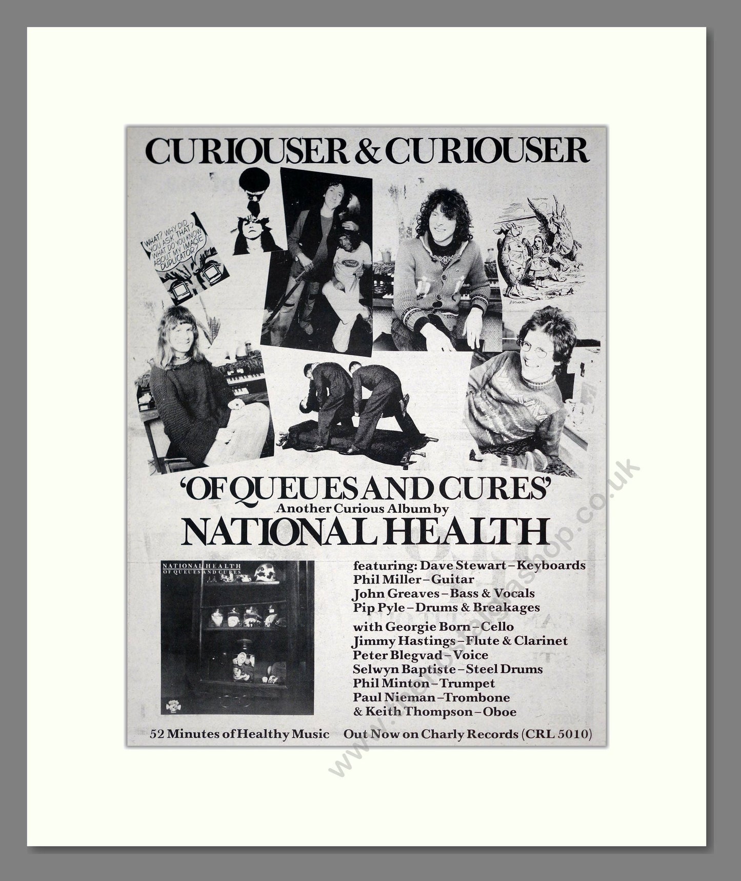 National Health - Of Queues And Cures. Vintage Advert 1978 (ref AD19736)