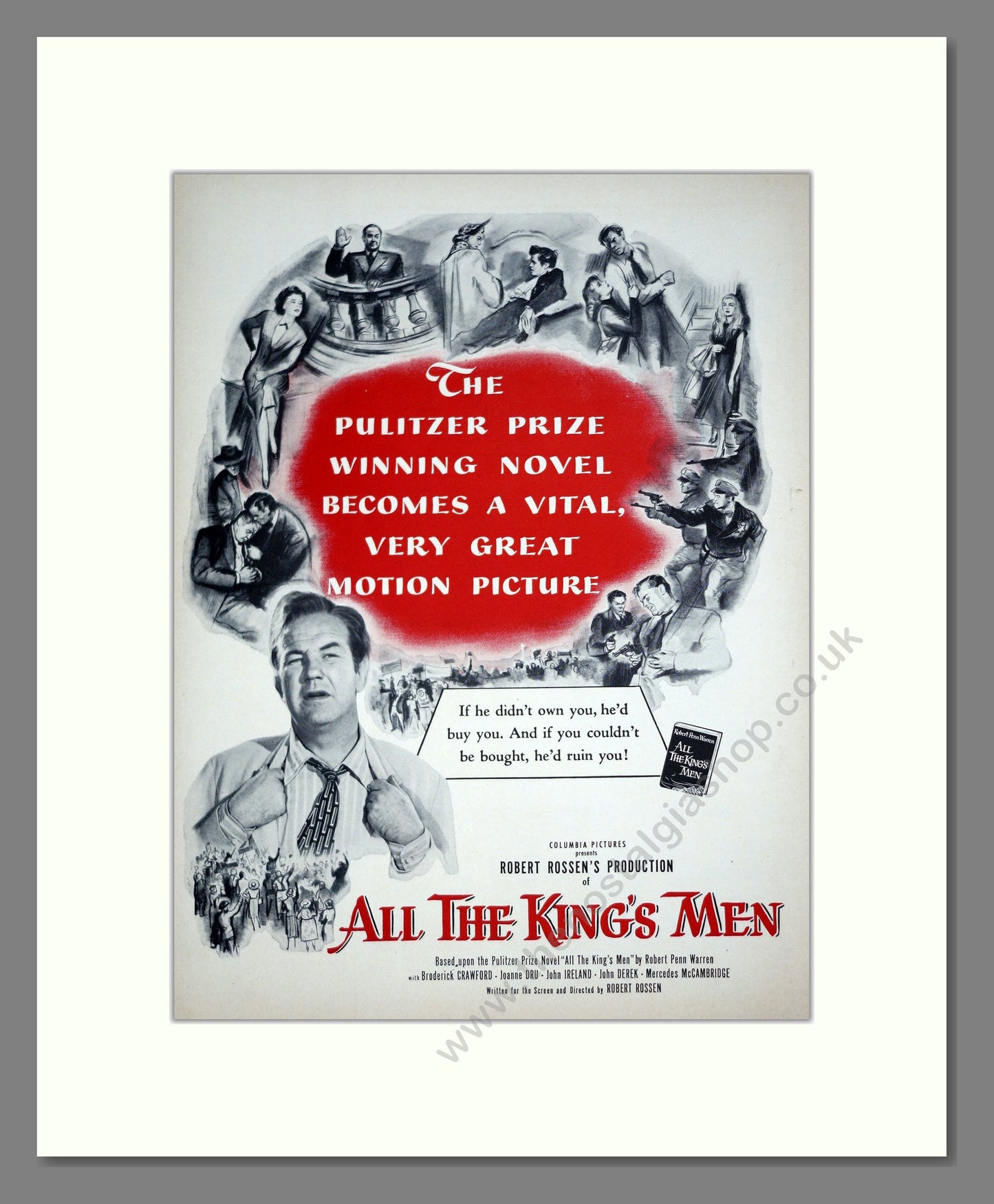 All The King's Men. Vintage Advert 1949 (ref AD303162)