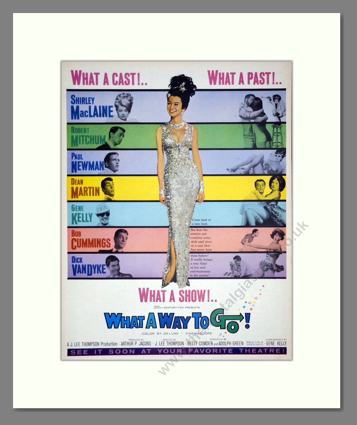 What A Way To Go. Vintage Advert 1964 (ref AD303171)