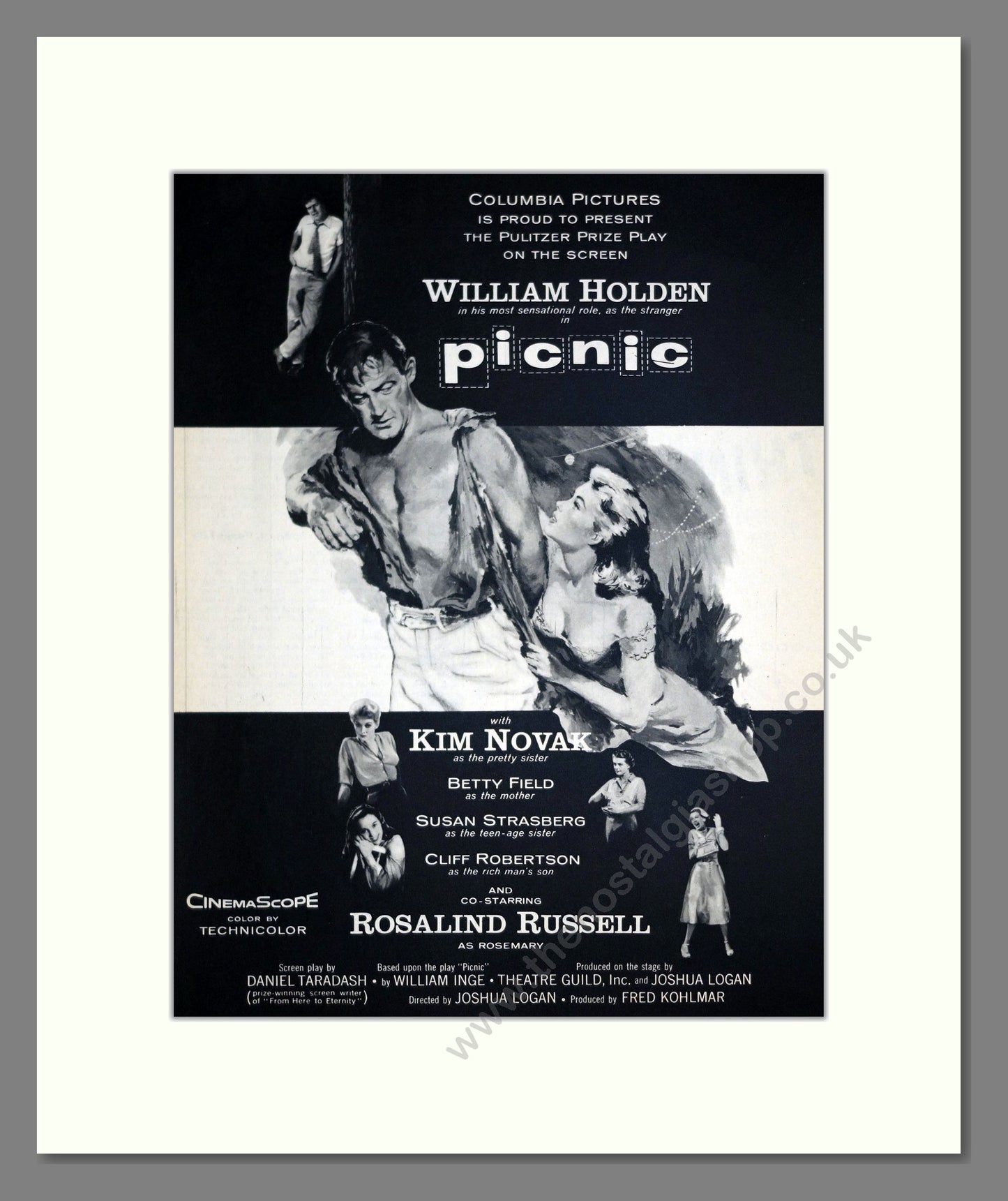 Picnic. Vintage Original Advert 1956 (ref AD303194)