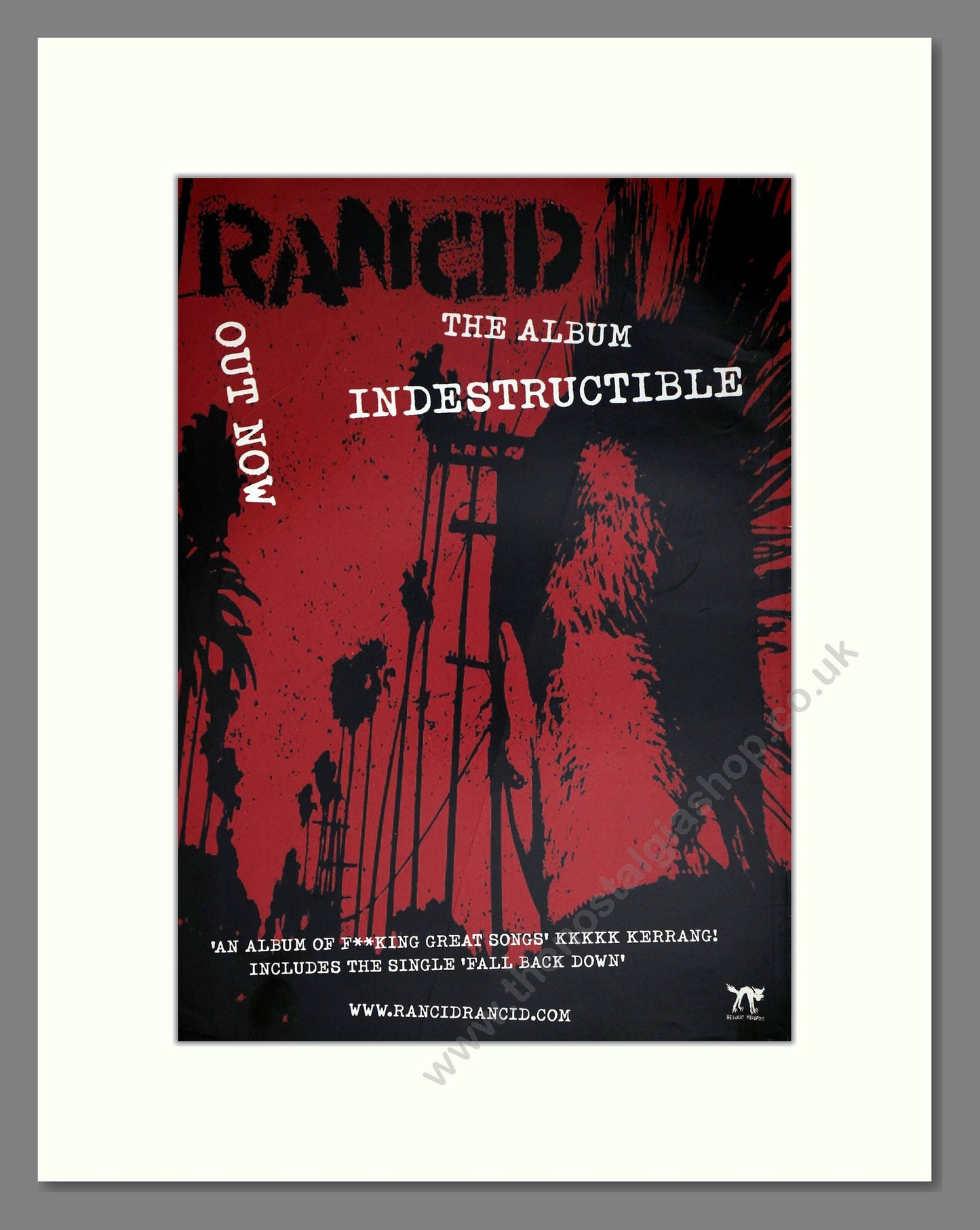 Rancid - Indestructable. Vintage Advert 2003 (ref AD63468)
