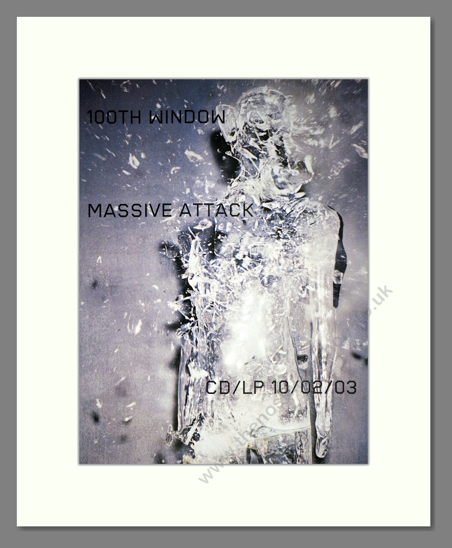 Massive Attack - 100th Window. Vintage Advert 2003 (ref AD63482)