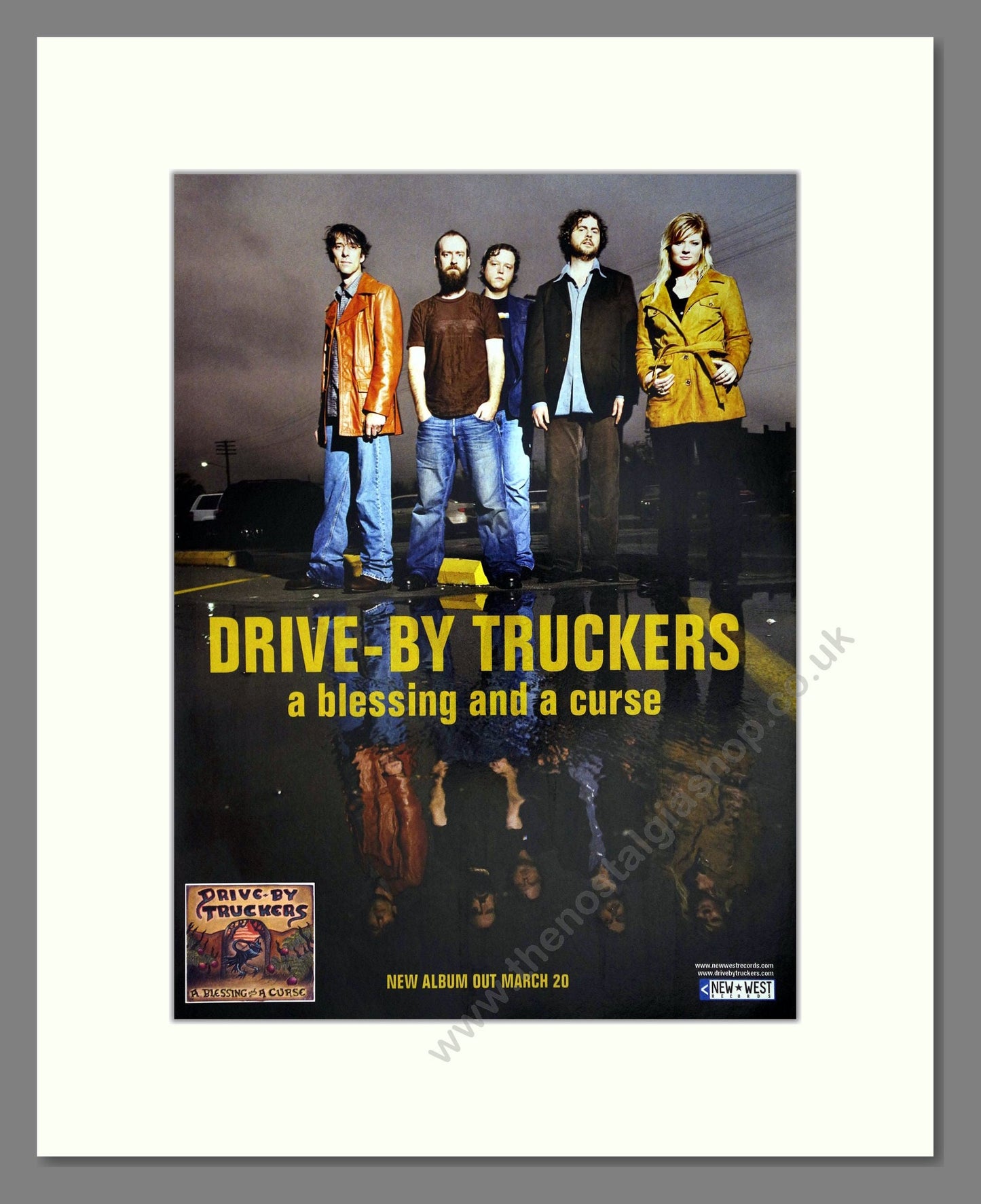 Drive By Truckers - A Blessing And A Curse. Vintage Advert 2006 (ref AD63497)