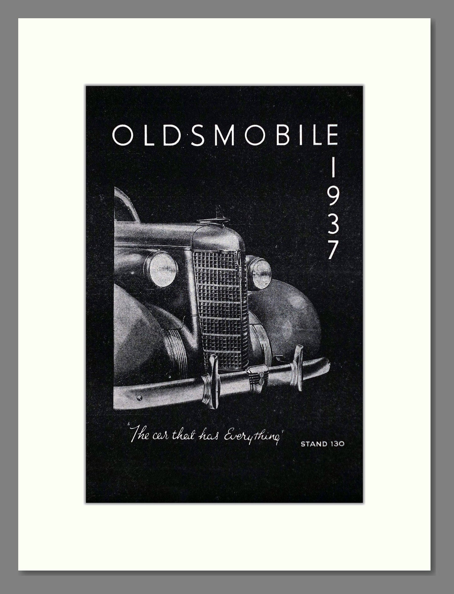Oldsmobile - The Car That Has Everything. Vintage Advert 1936 (ref AD63613)
