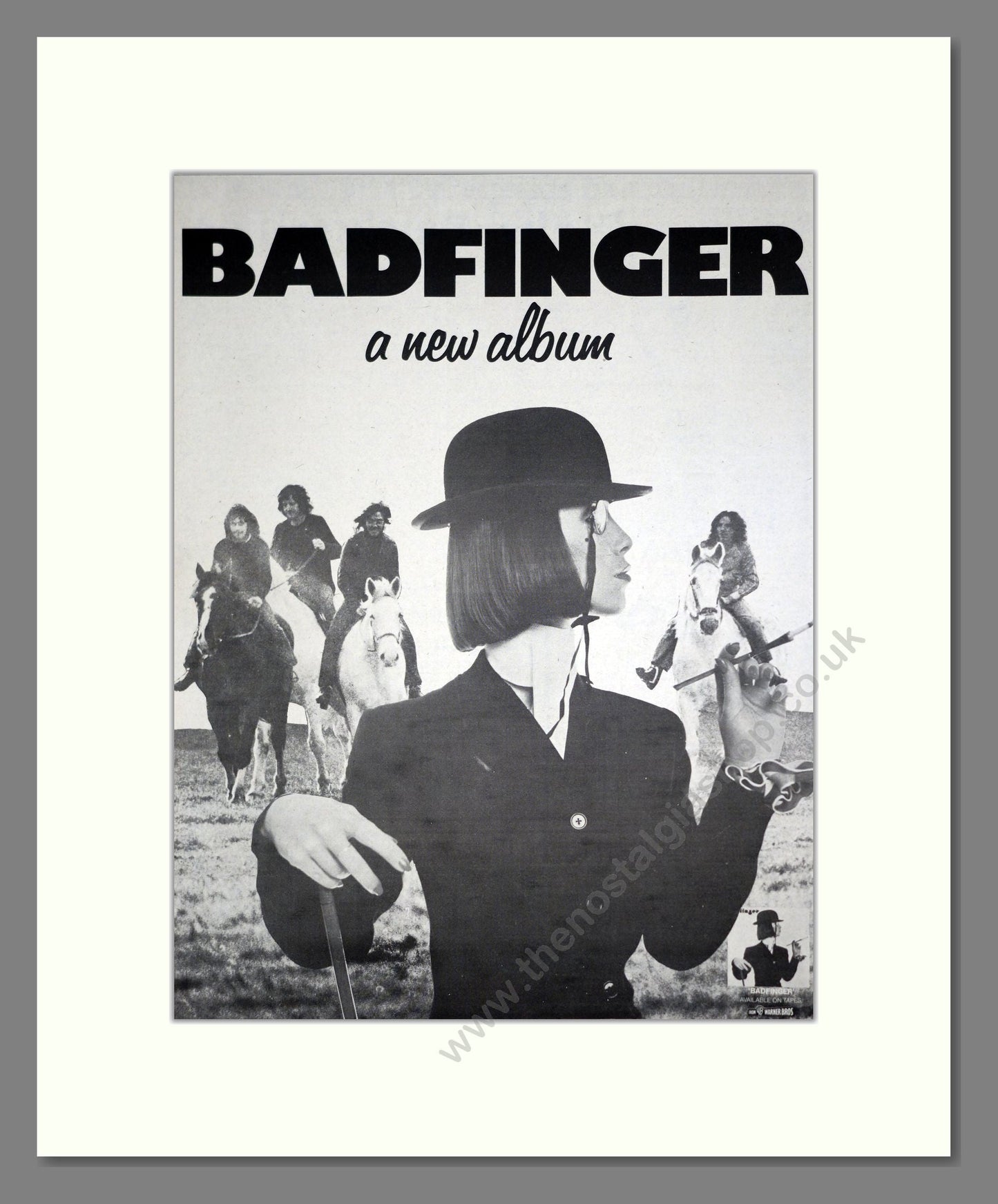 Badfinger - New Album. Vintage Advert 1974 (ref AD20337)
