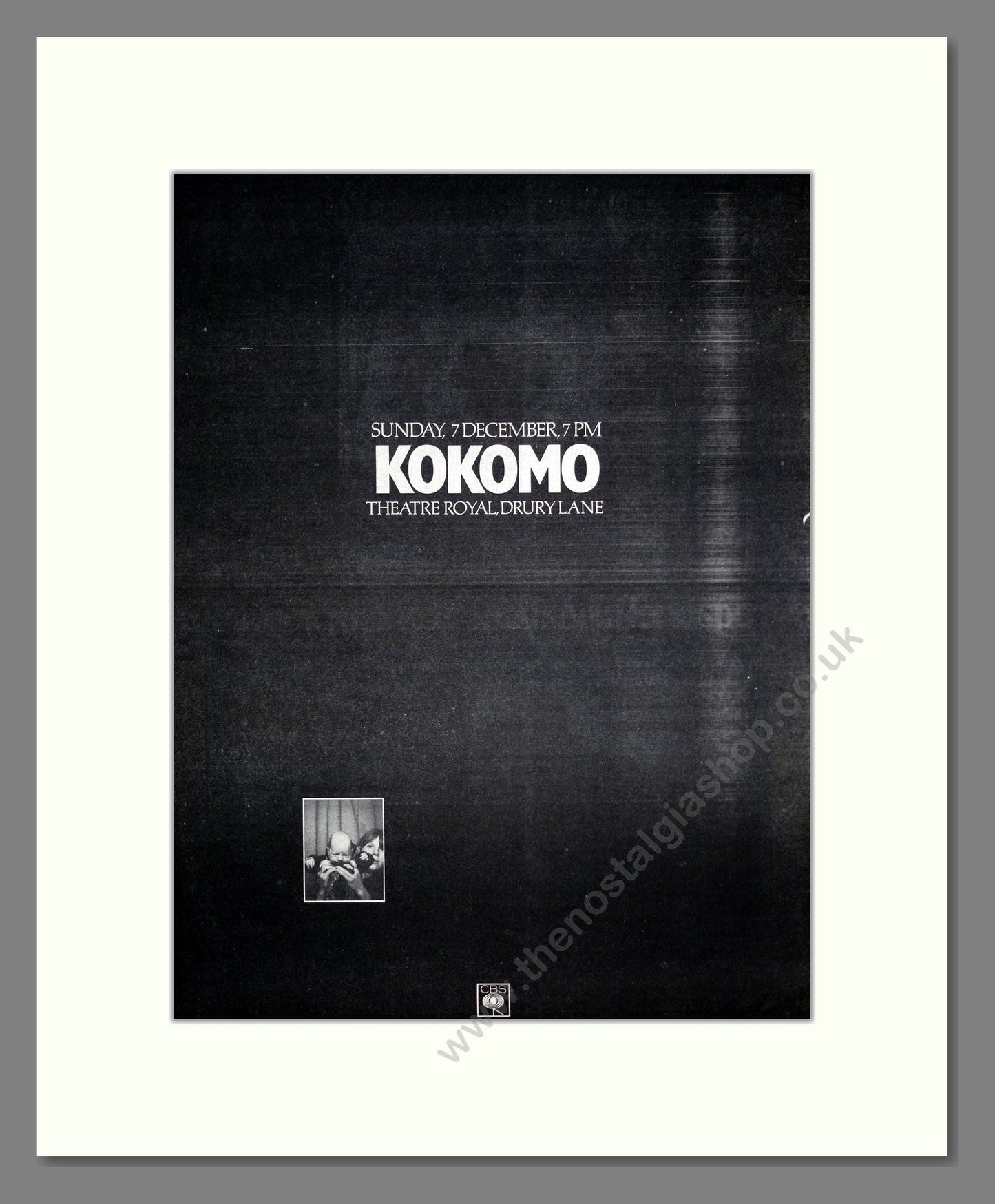 Kokomo - Drury Lane. Vintage Advert 1975 (ref AD20390)