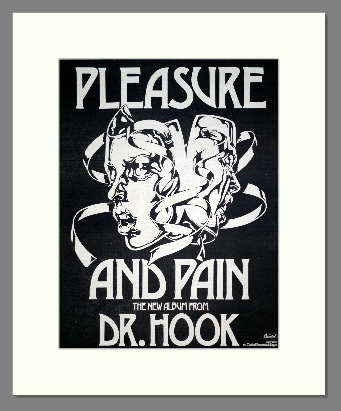 Dr. Hook - Pleasure And Pain. Vintage Advert 1978 (ref AD20428)