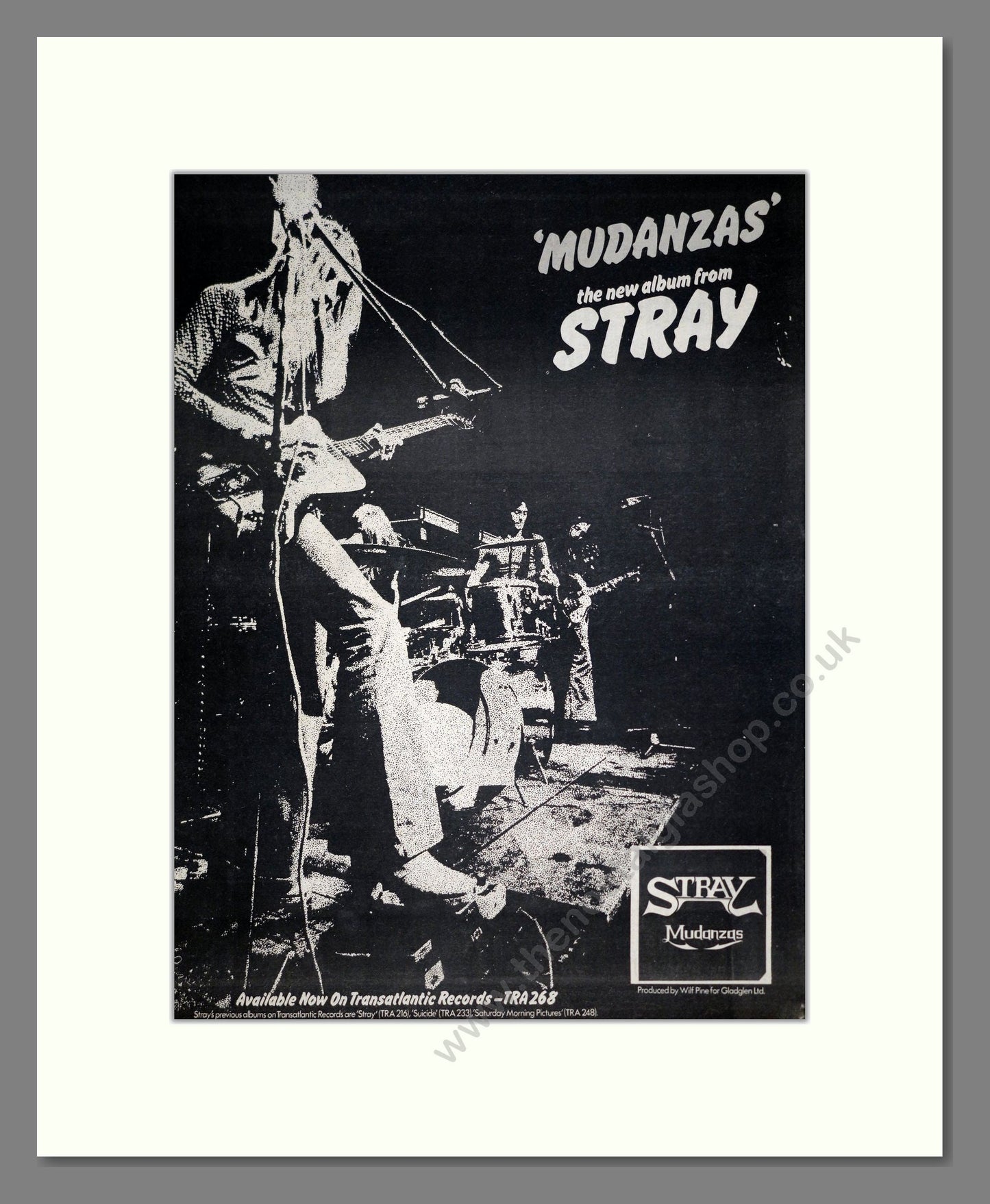 Stray - Mudanzas. Vintage Advert 1973 (ref AD20494)